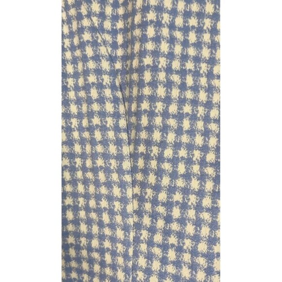 Calvin Klein Plaid Dress 6 Blue Sheath Office Preppy Neutral Academia Feminine - Picture 8 of 11